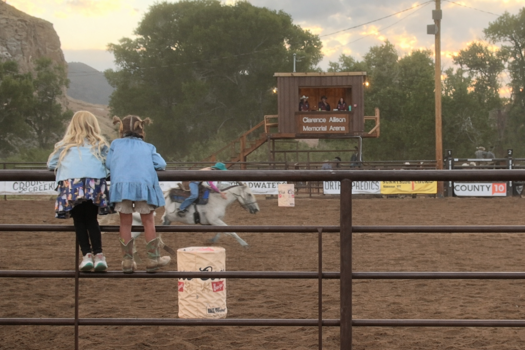 Girls at the rodeo